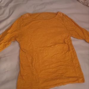 Muatard yellow shirt